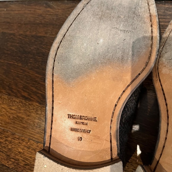 Thom Browne Varsity Penny Loafer in Tweed Size 10 / 43 - Picture 10 of 11